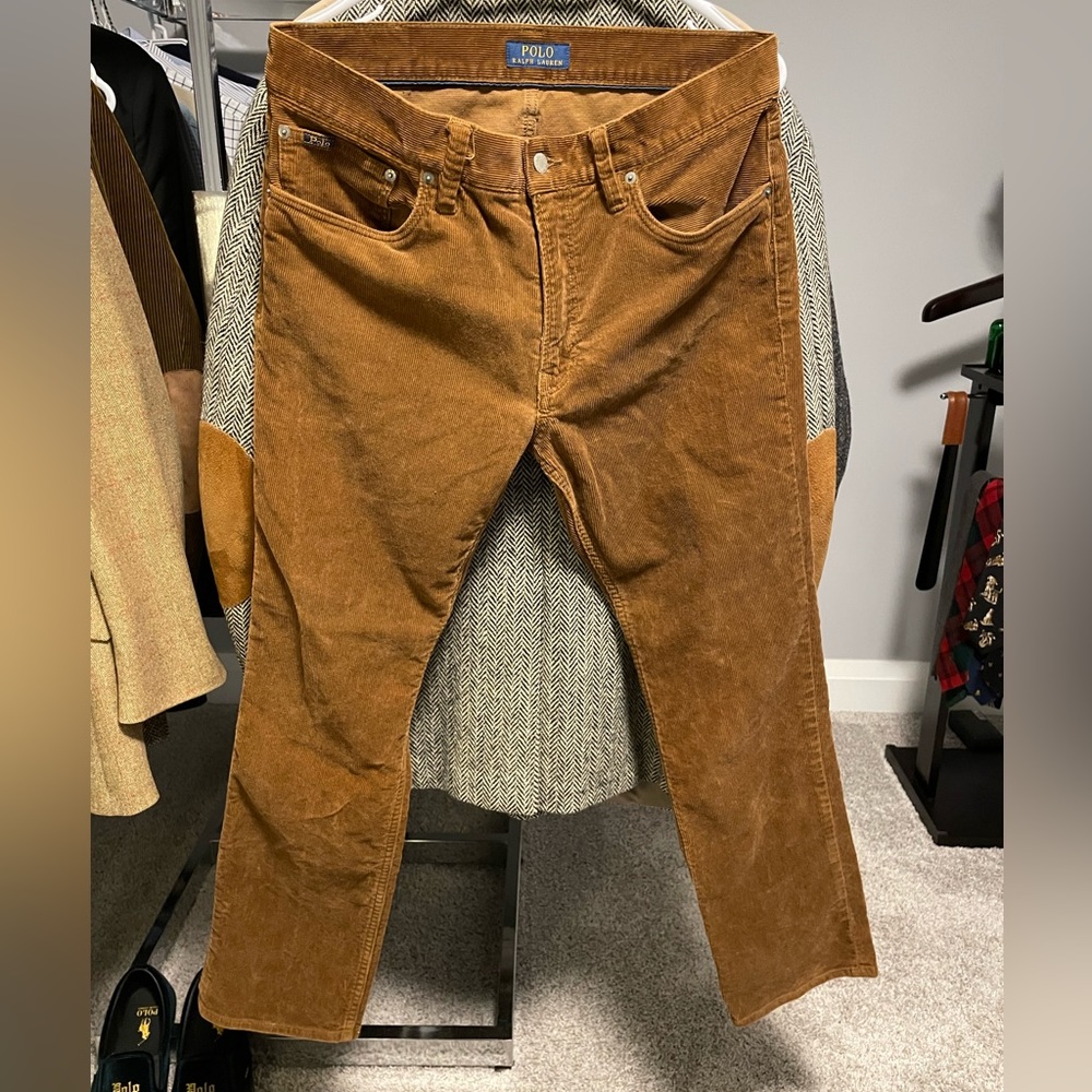 Brown Polo Ralph Lauren Corduroy Pants